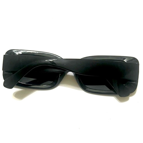 🔥🔥🆕Chic Black Rectangular Sunglasses - Picture 8 of 9